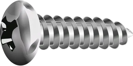Imagen de maquina simple de metal con el tipo de tornillo compuesto.